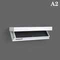 Solid Color Designer Shelf With Secret Compartment Concealed Floating Shelf Wall-Mounted Storage Solution Hidden Furniture