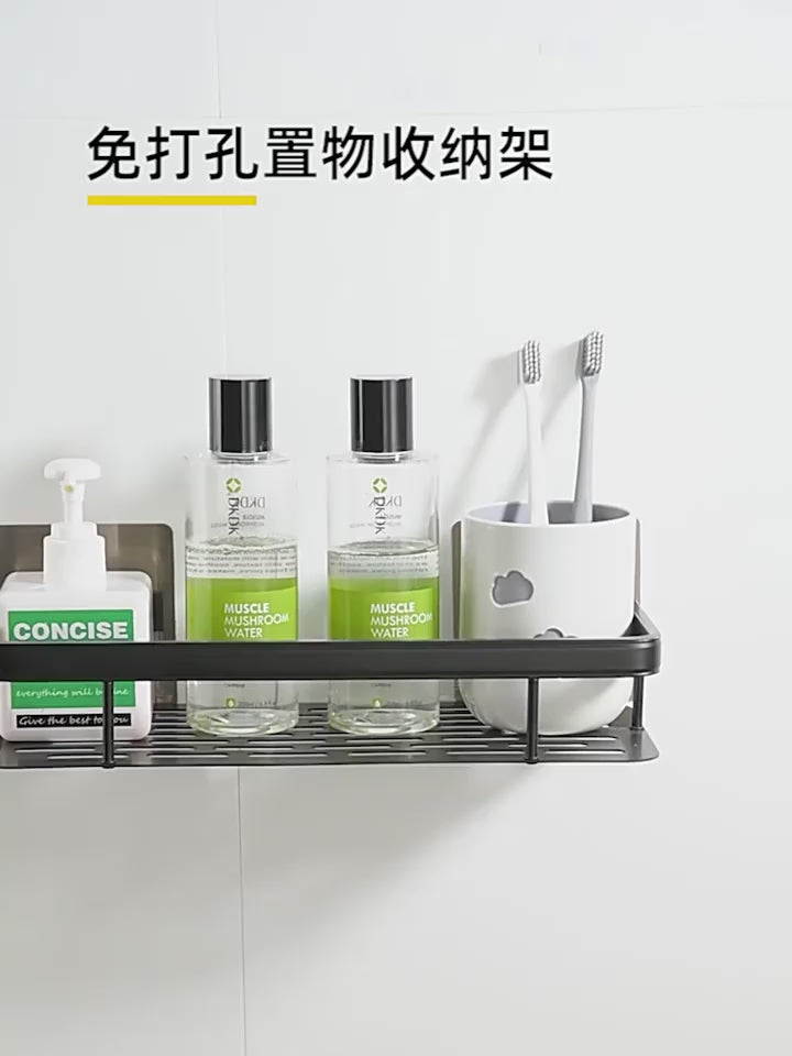 Wall Storage Suspended Kitchen Sink Drainer Sponge Holder Kitchen Soap Rack No Drill Shelf Storage And Kitchen Organization